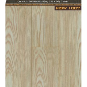 Sàn nhựa giả gỗ MSW1007