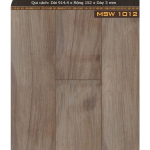 Sàn nhựa giả gỗ MSW1012
