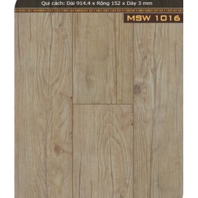 Sàn nhựa giả gỗ MSW1016