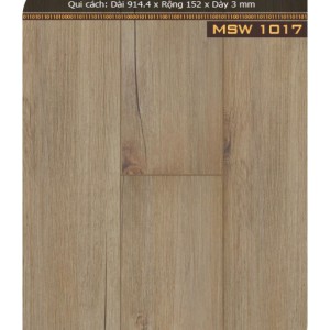 Sàn nhựa giả gỗ MSW1017