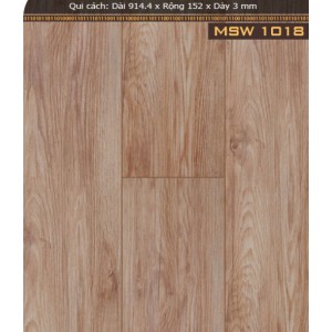 Sàn nhựa giả gỗ MSW1018