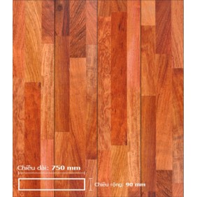 Sàn gỗ Giáng hương FJ3T 750 mm